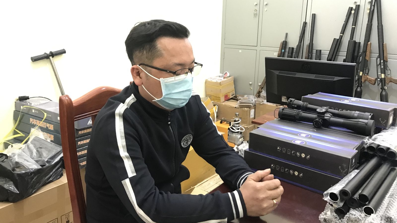 Công an Bắc Giang thu giữ 7 khẩu súng và hơn 500 linh kiện chế tạo súng hơi PCP