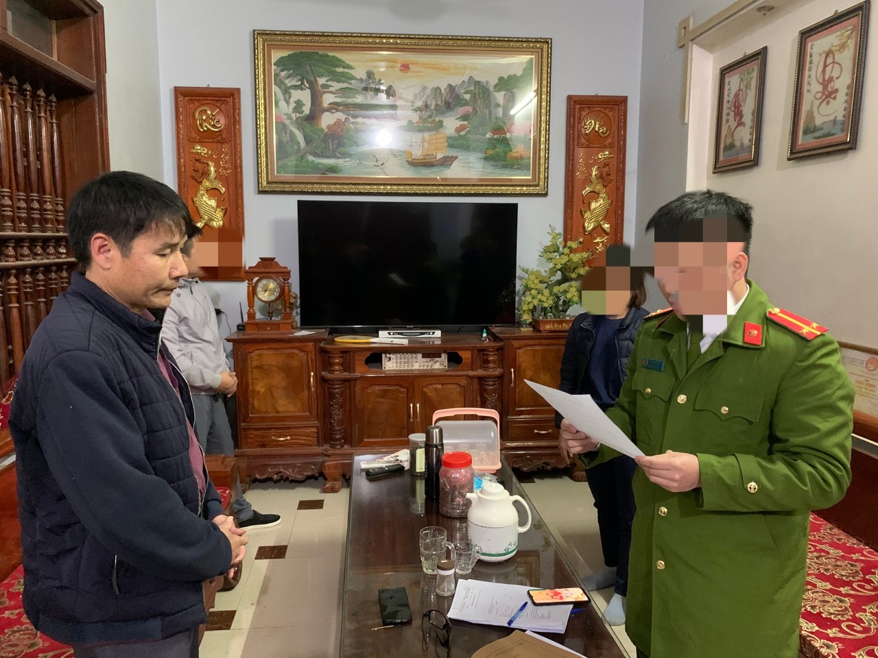 Bắc Giang: Triệt phá tụ điểm tội phạm Đánh bạc dưới hình thức mua bán số lô, số đề