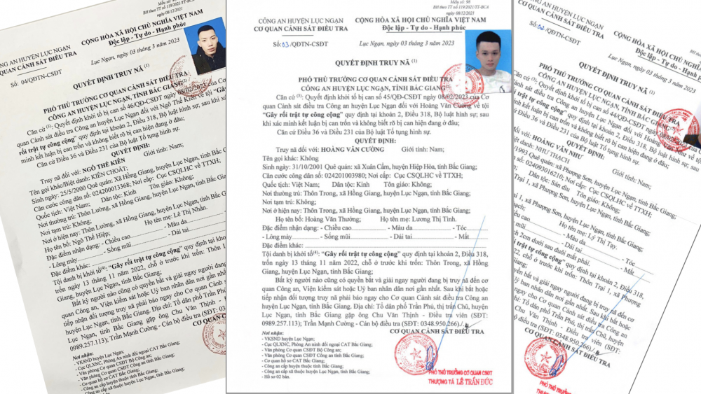 Bắc Giang: Bắt đối tượng truy nã nguy hiểm