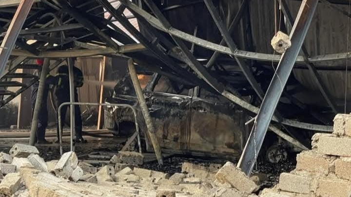 Bắc Giang: Cháy xưởng sản xuất hộp xốp