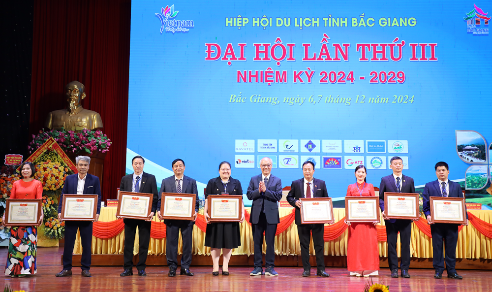 Đại hội Hiệp hội Du lịch tỉnh Bắc Giang lần thứ III, nhiệm kỳ 2024-2029