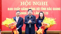 Bầu 2 Phó Bí thư Tỉnh ủy Bắc Giang