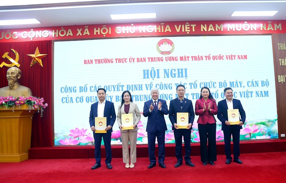 Bổ nhiệm nhà báo Trương Thành Trung giữ chức vụ Tổng Biên tập Báo Đại Đoàn Kết