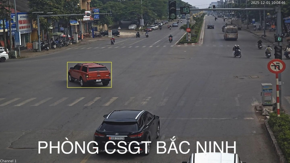 Bắc Ninh: Ghi nhận 407 trường hợp vi phạm giao thông qua hệ thống giám sát từ 30/11 đến 7/12 Bắc Ninh: Ghi nhận 407 trường hợp vi phạm giao thông qua hệ thống giám sát từ 30/11 đến 7/12