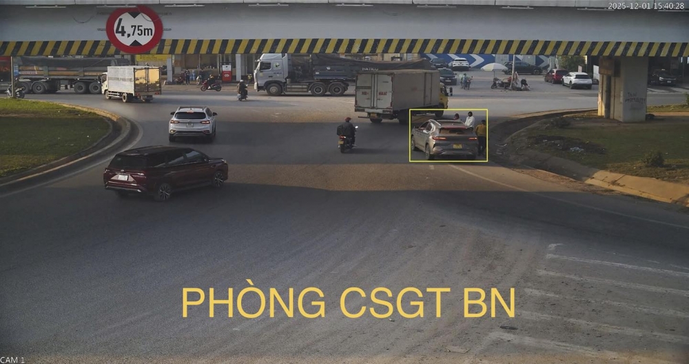 Bắc Ninh: Ghi nhận 407 trường hợp vi phạm giao thông qua hệ thống giám sát từ 30/11 đến 7/12 Bắc Ninh: Ghi nhận 407 trường hợp vi phạm giao thông qua hệ thống giám sát từ 30/11 đến 7/12