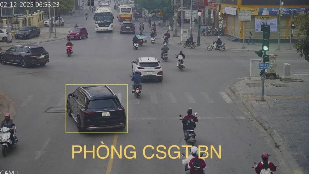 Bắc Ninh: Ghi nhận 407 trường hợp vi phạm giao thông qua hệ thống giám sát từ 30/11 đến 7/12