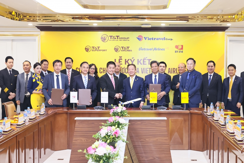 Vietravel Airlines là mảnh ghép hoàn thiện cấu trúc hệ sinh thái hàng không mà T&T Group theo đuổi. Khát vọng bầu trời và tầm nhìn của Bầu Hiển