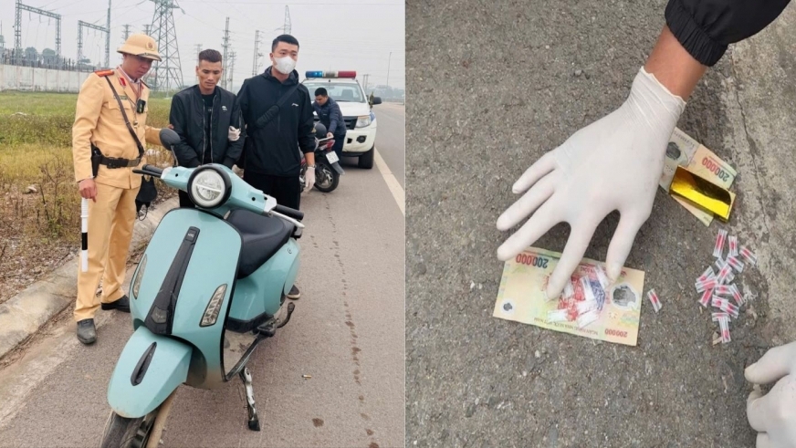 Bắc Ninh: Bắt quả tang đối tượng tàng trữ trái phép chất ma túy