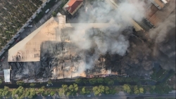 Kịp thời khống chế vụ cháy tại Công ty Quảng An I, KCN Tiên Sơn mở rộng