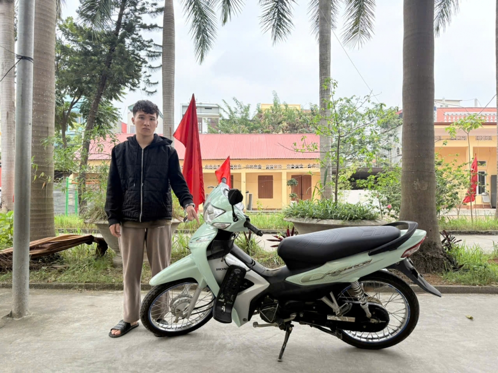 Bắc Ninh: Làm rõ đối tượng trộm cắp xe mô tô tại phường Phương Liễu