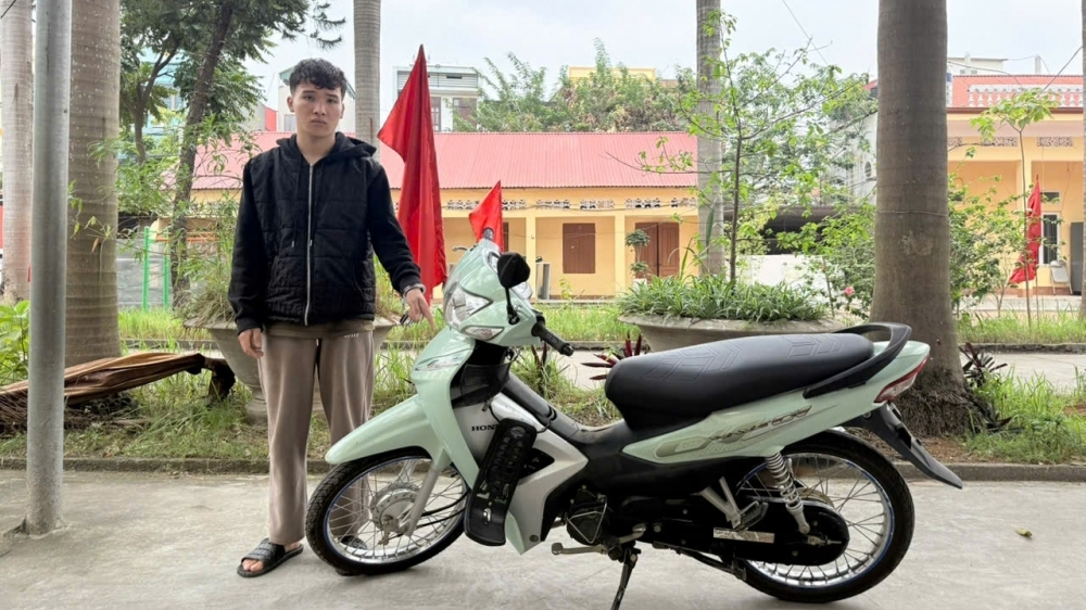 Bắc Ninh: Làm rõ đối tượng trộm cắp xe mô tô tại phường Phương Liễu
