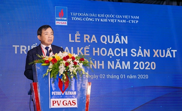 pv gas to chuc le ra quan trien khai ke hoach san xuat kinh doanh nam 2020