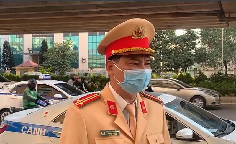 Trung tá Nguyễn Văn Lâm, Đội CSGT số 8, Công an TP Hà Nội