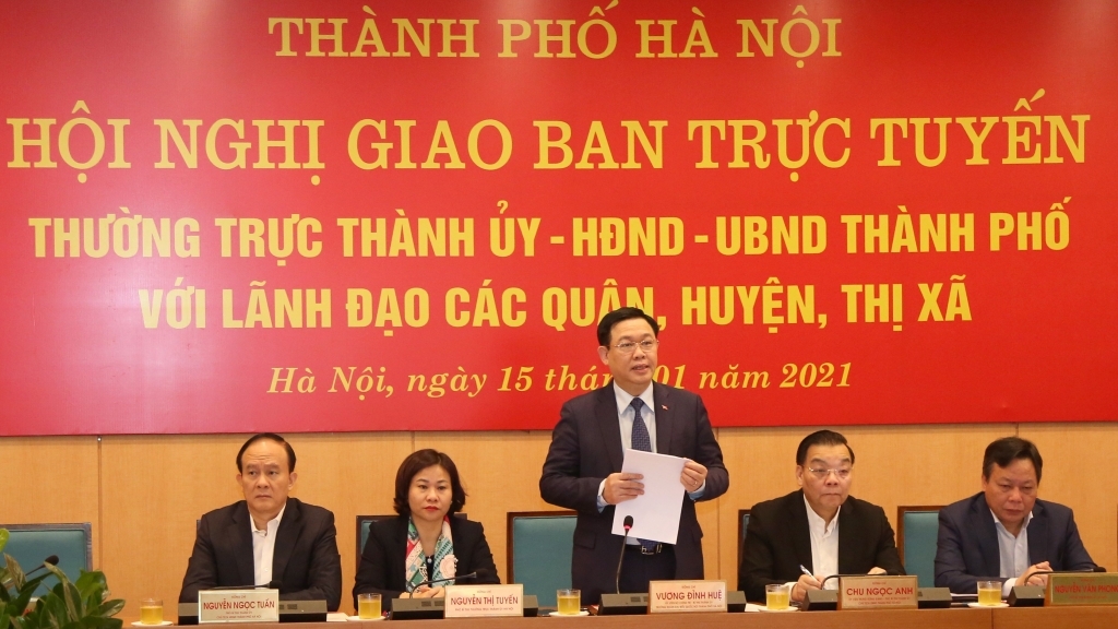 Bí thư Thành ủy Vương Đình Huệ: Giao chỉ tiêu cao để tạo áp lực, động lực phát triển