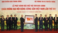 phat hanh dac biet bo tem chao mung dai hoi dang cong san viet nam lan thu xiii