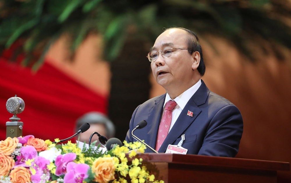 Thủ tướng Nguyễn Xuân Phúc phát biểu khai mạc Đại hội