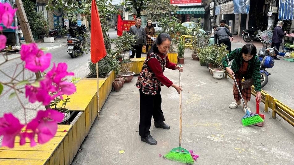 Vai trò của chính quyền và tổ dân phố trong phong trào "Sáng - Xanh - Sạch - Đẹp"