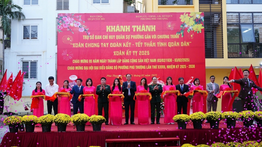 Quận Tây Hồ: Thắm tình quân - dân Phú Thượng