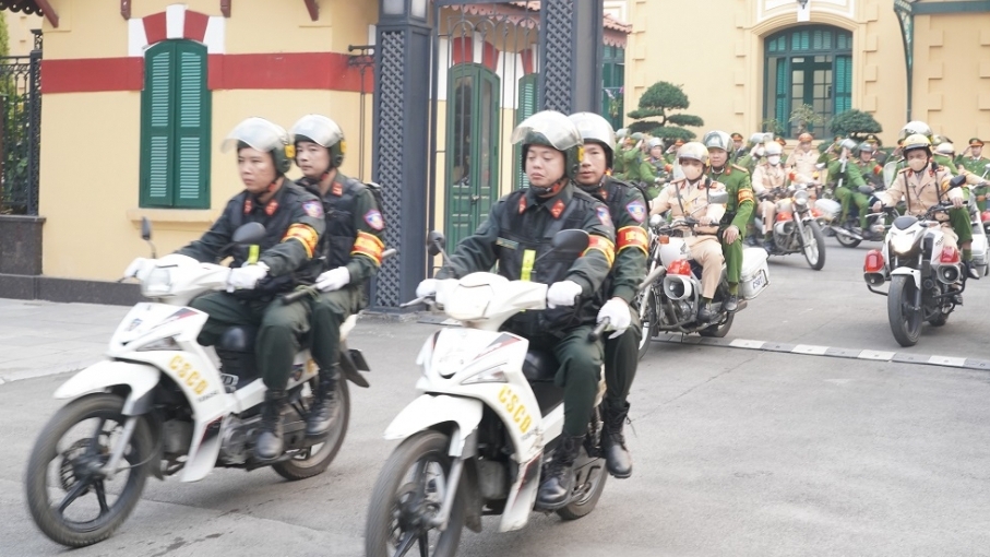 Hà Nội huy động tối đa lực lượng bảo đảm an ninh đêm Giao thừa