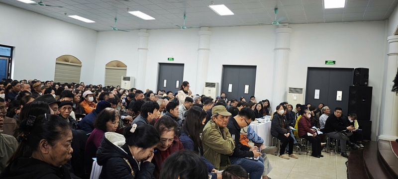 Các ý kiến đều được UBND phường ghi nhận