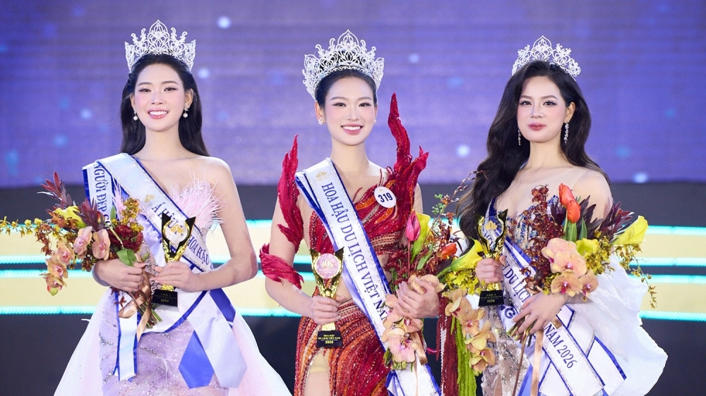 Cô gái Hà Nội đăng quang Hoa hậu Du lịch Việt Nam 2026