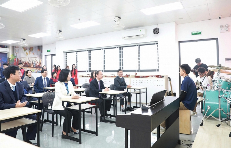 Một lớp học của công trình 