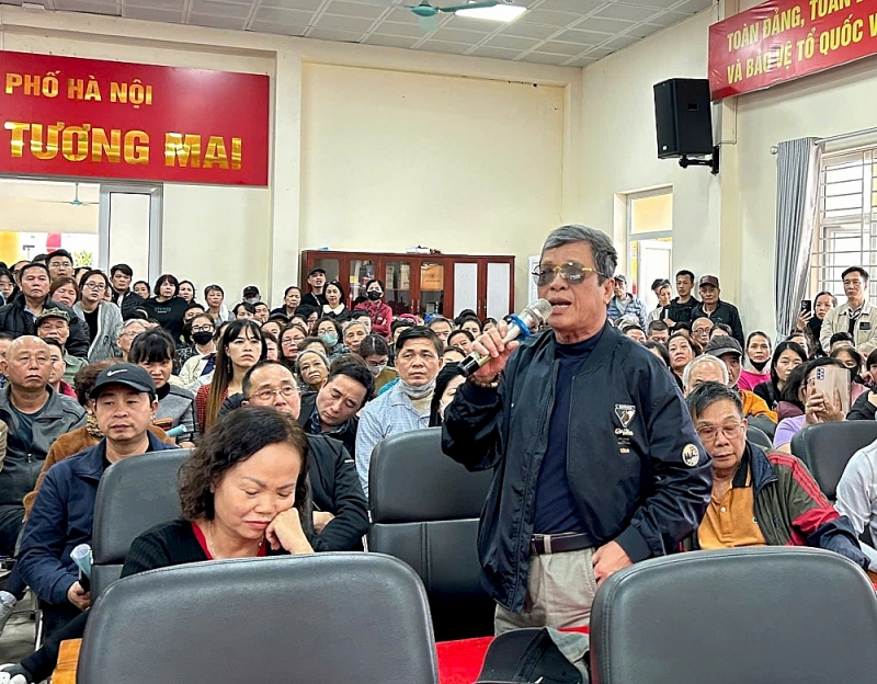 Tương Mai: Góp ý dân chủ, thống nhất cao phương án cải tạo khu tập thể Trương Định