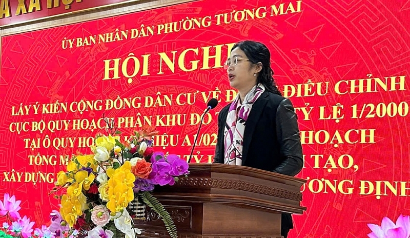 Tương Mai: Góp ý dân chủ, thống nhất cao phương án cải tạo khu tập thể Trương Định