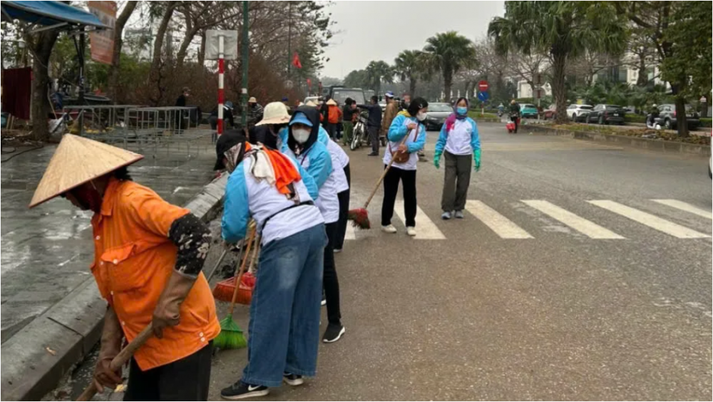 “Đường thông, hè thoáng” trên tuyến 40m Nam Thăng Long