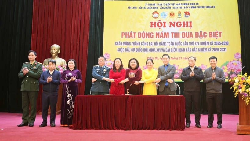 Nghĩa Đô phát động năm thi đua đặc biệt hướng tới bầu cử nhiệm kỳ 2026-2031