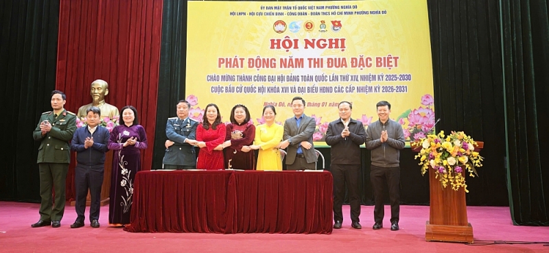 Nghĩa Đô phát động năm thi đua đặc biệt hướng tới bầu cử nhiệm kỳ 2026-2031 Nghĩa Đô phát động năm thi đua đặc biệt hướng tới bầu cử nhiệm kỳ 2026-2031