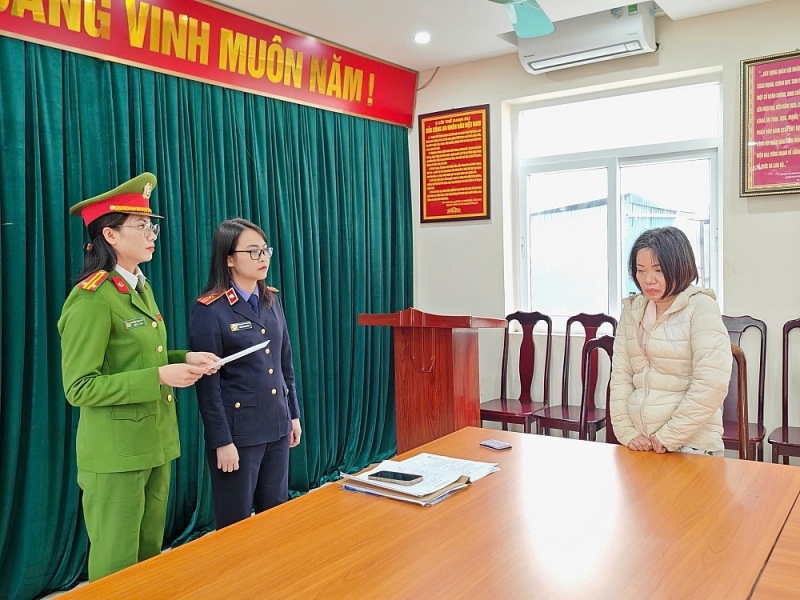 Đọc quyết định khởi tố, bắt tạm giam Trương Thị Bắc