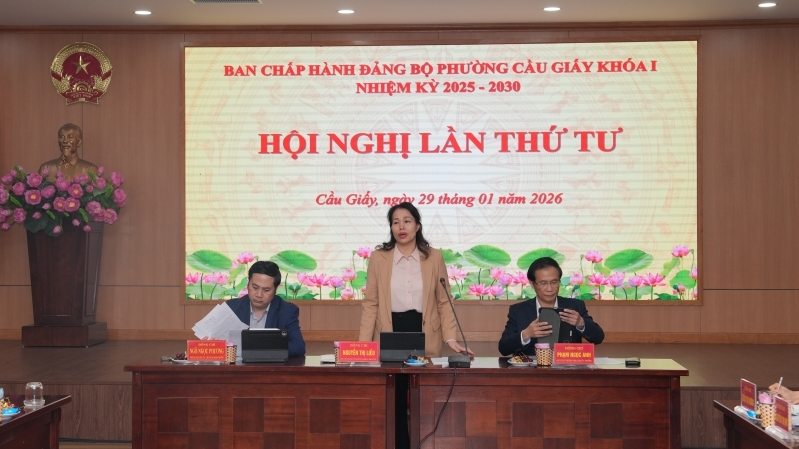 Cầu Giấy dồn sức cho Vành đai 2.5 và bầu cử 2026-2031