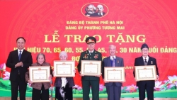 phuong tuong mai trao huy hieu dang cho 147 dang vien