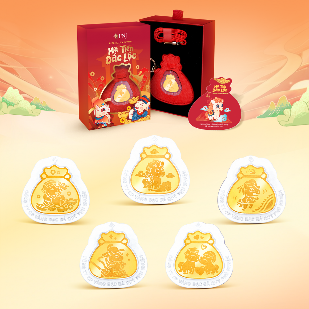 PNJ làm mới danh mục vàng Tết Bính Ngọ 2026 - “Vui như Tết - Quý như Vàng” PNJ làm mới danh mục vàng Tết Bính Ngọ 2026 - “Vui như Tết - Quý như Vàng”