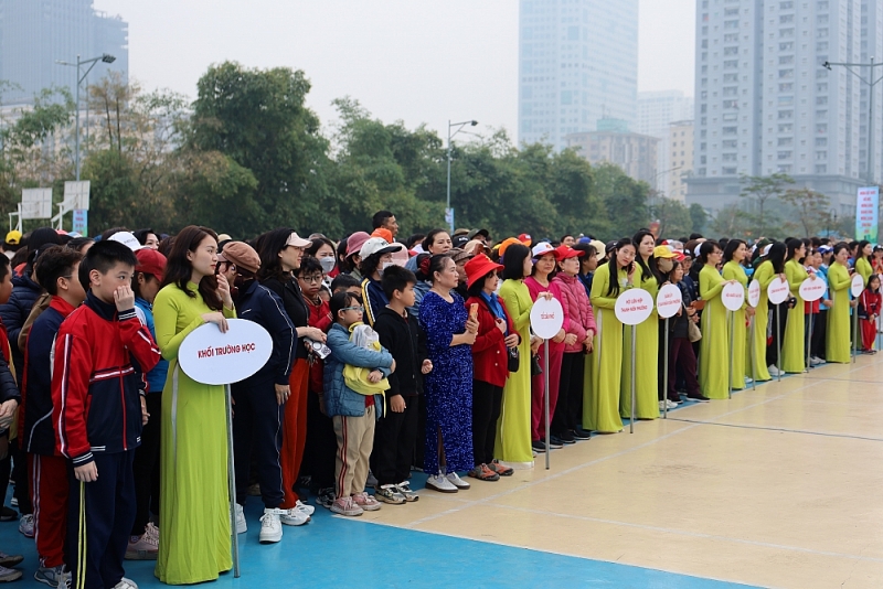 Đông đảo lực lượng tham gia chương trình