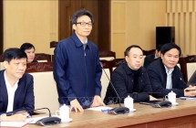 Phó Thủ tướng Vũ Đức Đam làm việc với tỉnh Vĩnh Phúc về phòng, chống dịch do virus Corona