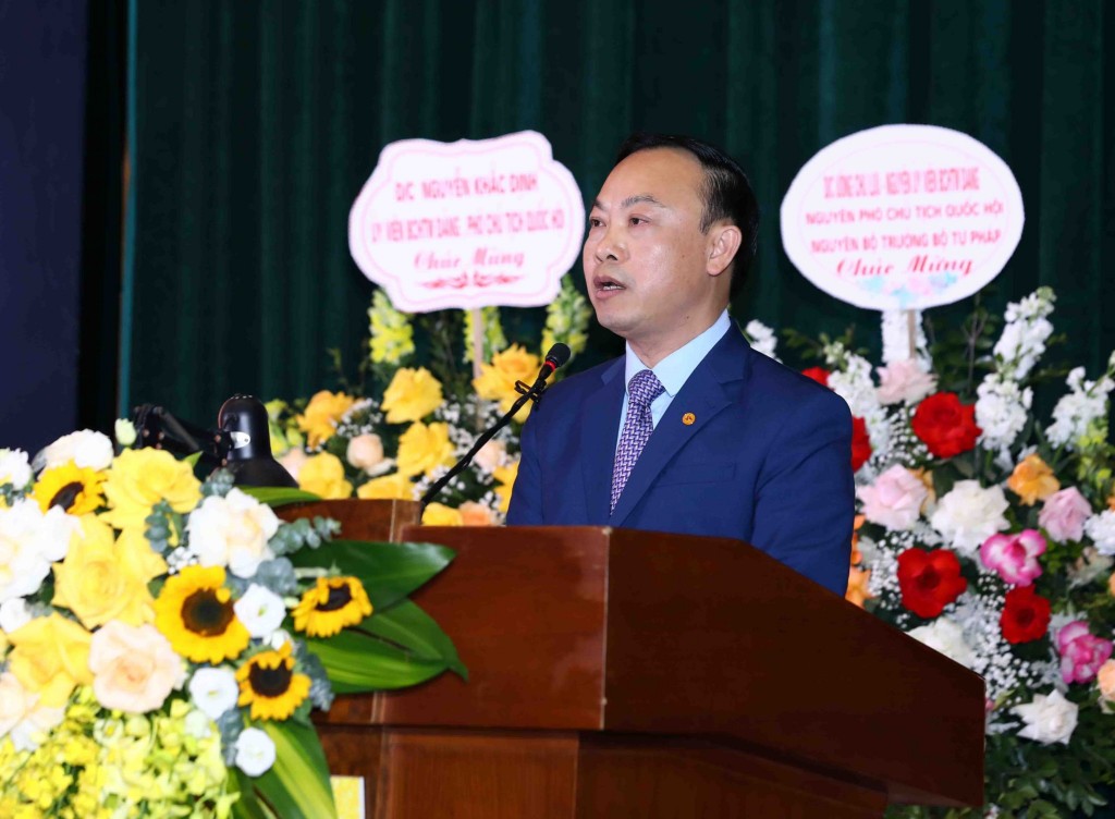 Bí thư Đảng ủy, Giám đốc Học viện Tư pháp Nguyễn Xuân Thu