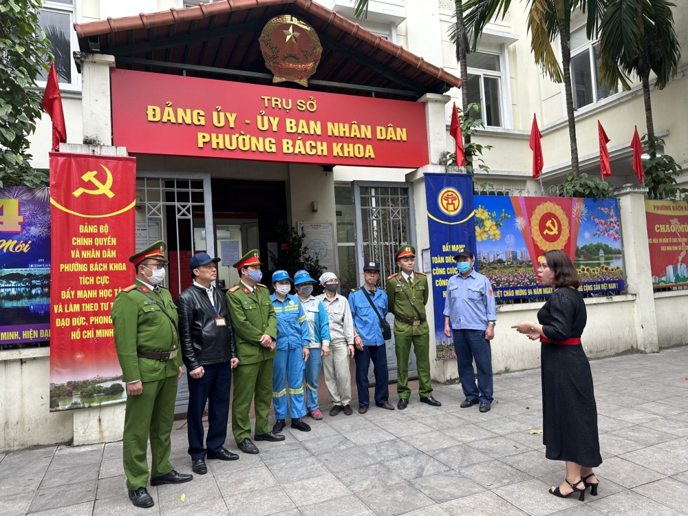 Ban Chỉ đạo 197 phường Bách Khoa (Hai Bà Trưng) quán triệt thực hiện nhiệm vụ ngày cận Tết