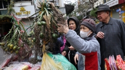 "Chợ quê" Hà Nội ngày giáp Tết