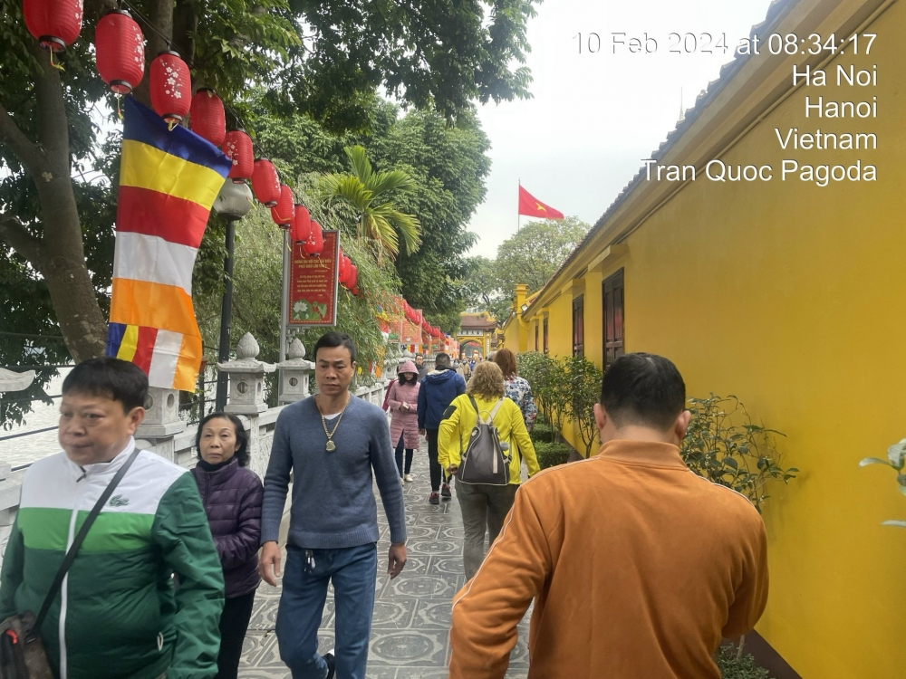 Nhìn chung tình hình an ninh trật tự trong ngày Mùng 1 Tết được đảm bảo