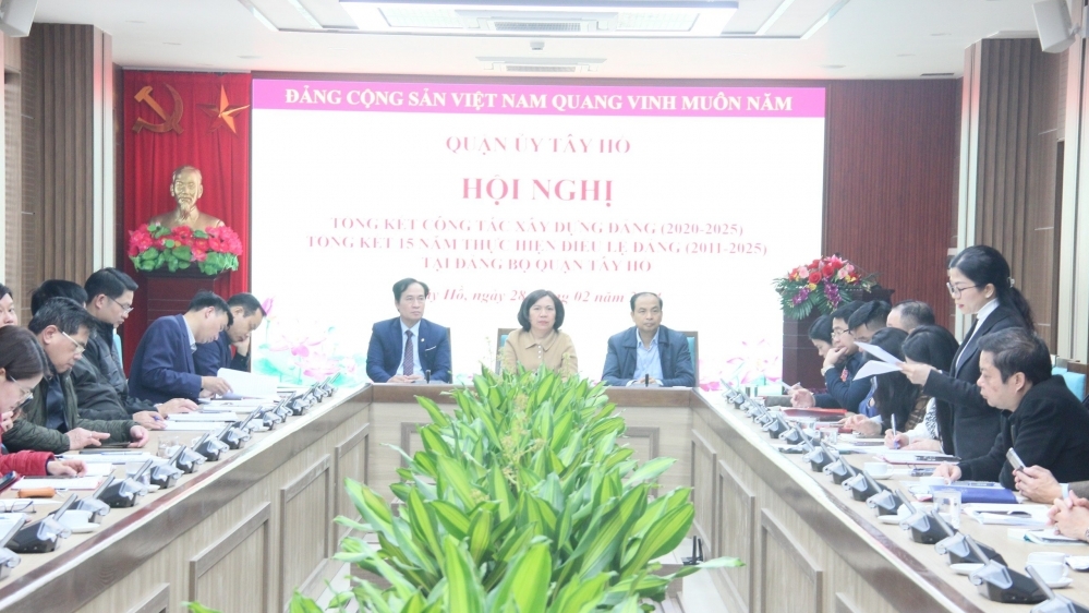 Quận Tây Hồ: Điểm sáng trong phát triển đảng viên mới