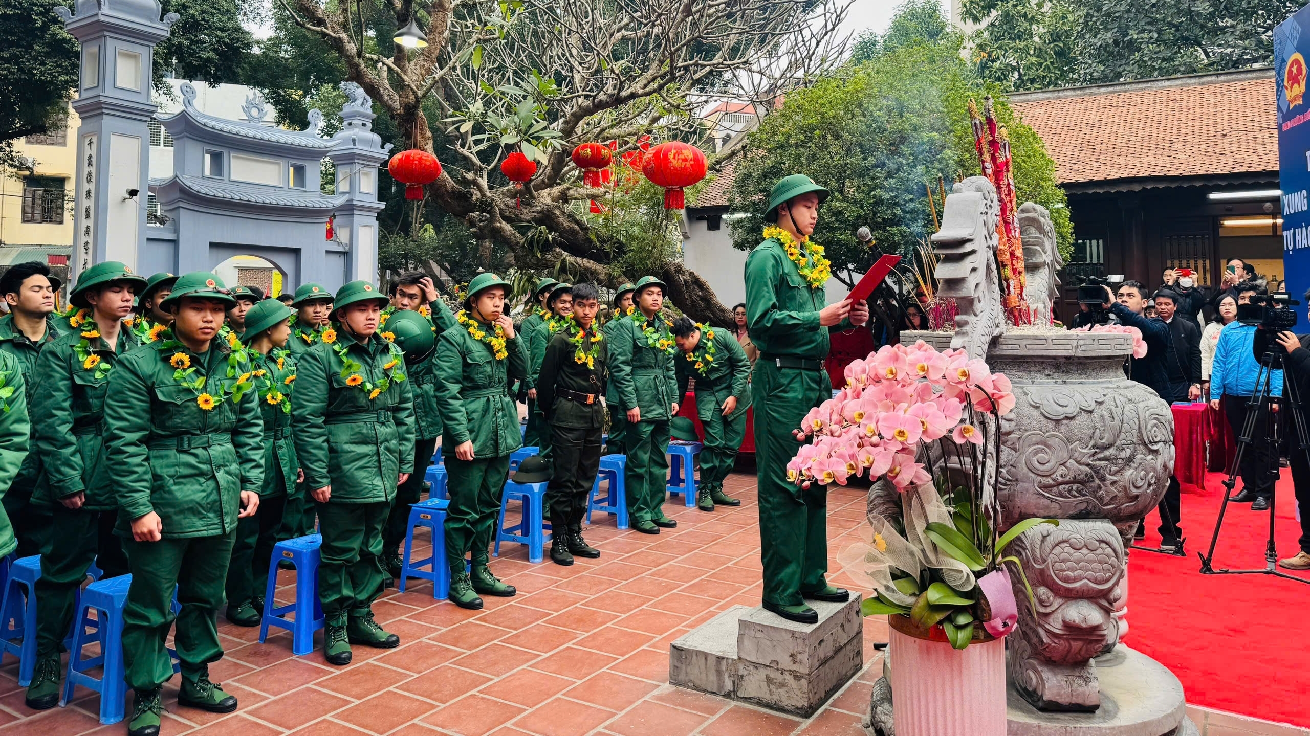 Truyền thống thanh niên Tây Hồ - Khí phách trước lời thề Tổ quốc