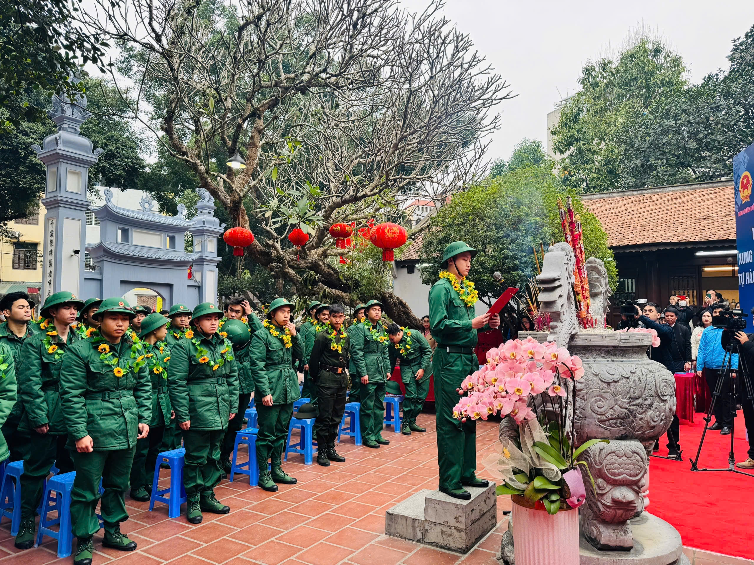 Truyền thống thanh niên Tây Hồ - Khí phách của thế hệ trẻ trước lời thề Tổ quốc