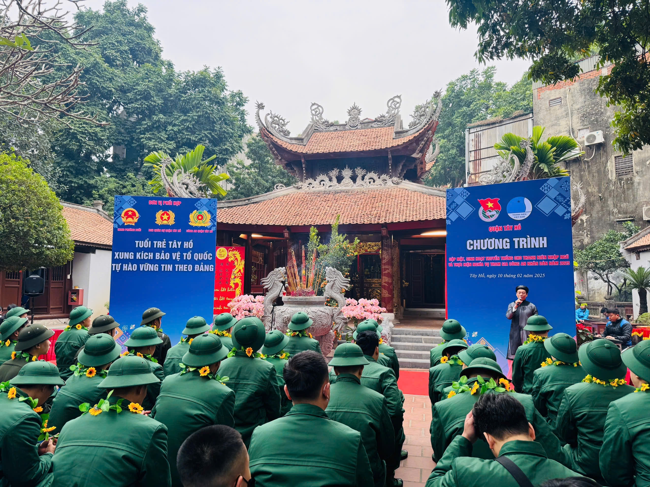 Truyền thống thanh niên Tây Hồ - Khí phách của thế hệ trẻ trước lời thề Tổ quốc