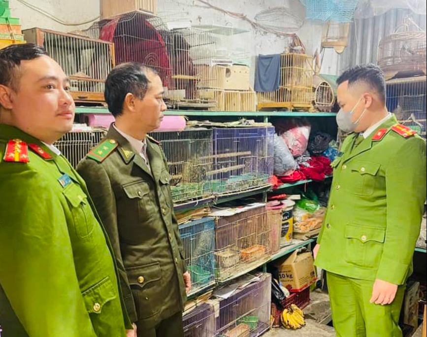 Khu vực nuôi nhốt