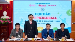 Giải Pickleball Báo Kinh tế và Đô thị thu hút 500 VĐV tham gia