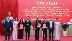 Quận Hoàng Mai lập Ban Tuyên giáo và Dân vận, còn 10 phòng chuyên môn