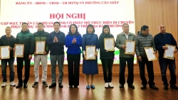 phuong cau giay tri an cac ho gia dinh di chuyen mo phuc vu du an duong vanh dai 25