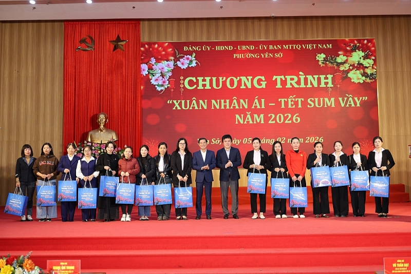 Phường Yên Sở: Không để ai thiếu một cái Tết ấm